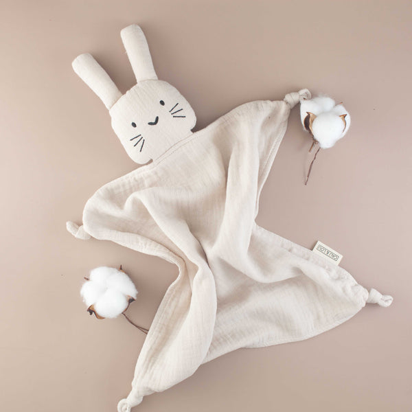 Beige Bunny Cuddle Comforter